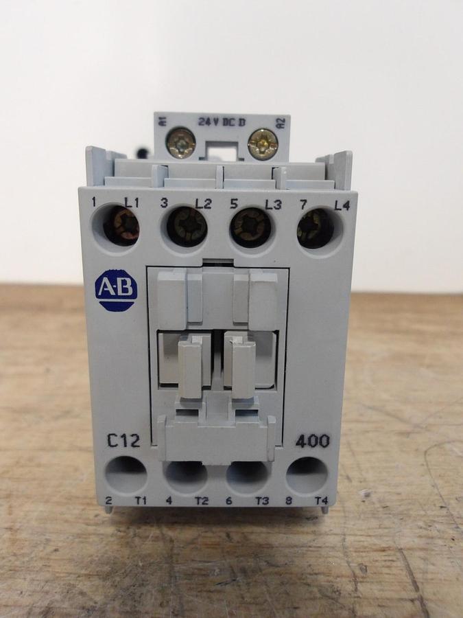 ALLEN BRADLEY 100-C12DJ400 CONTACTOR, 4 POLE, #57151G NIB