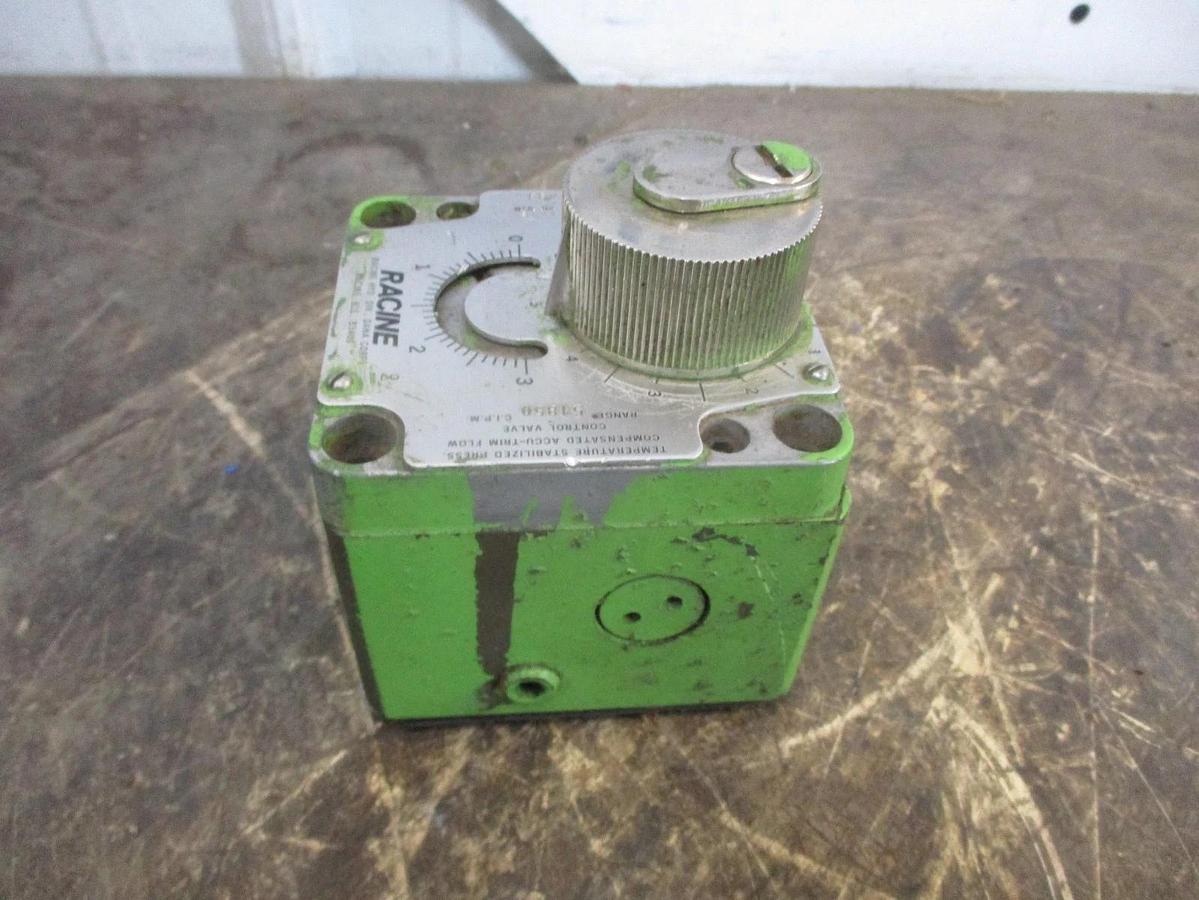 Used RACINE 97715 CONTROL VALVE FF2-AHSJ-02L 01, #828842J USED