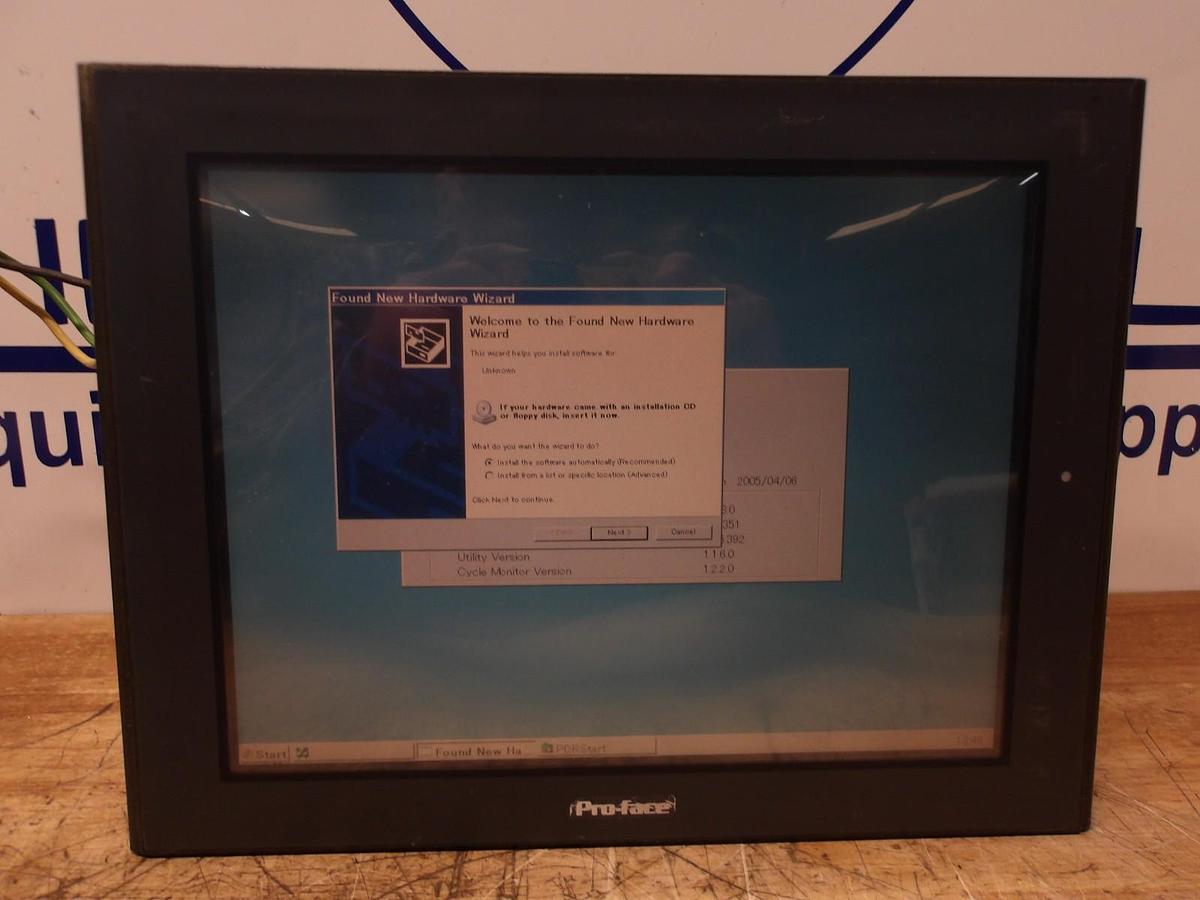 Used DIGITAL PRO-FACE UI7622-R-TYI SCREEN, #55235G REMANUFACTURED
