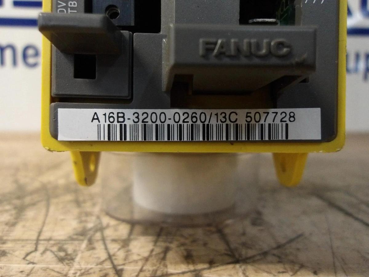 Used FANUC A16B-3200 CPU MODULE & BASE, #55848G REMANUFACTURED