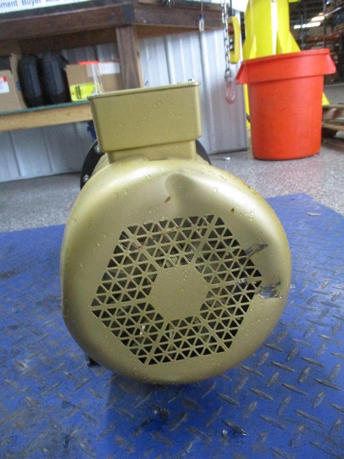 Used EBARA 2" X 2-1/2" STAINLESS 15 HP PUMP, #6121032J NEW