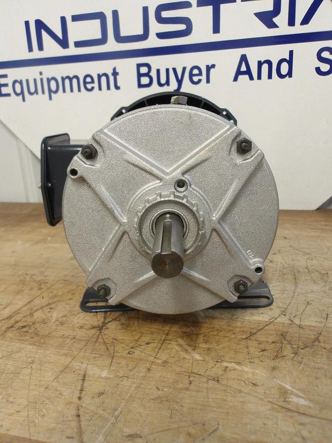 Used MARATHON 1 HP AC MOTOR, FR 56, 3450 RPM, 208-230/460 V, #7151003G USED