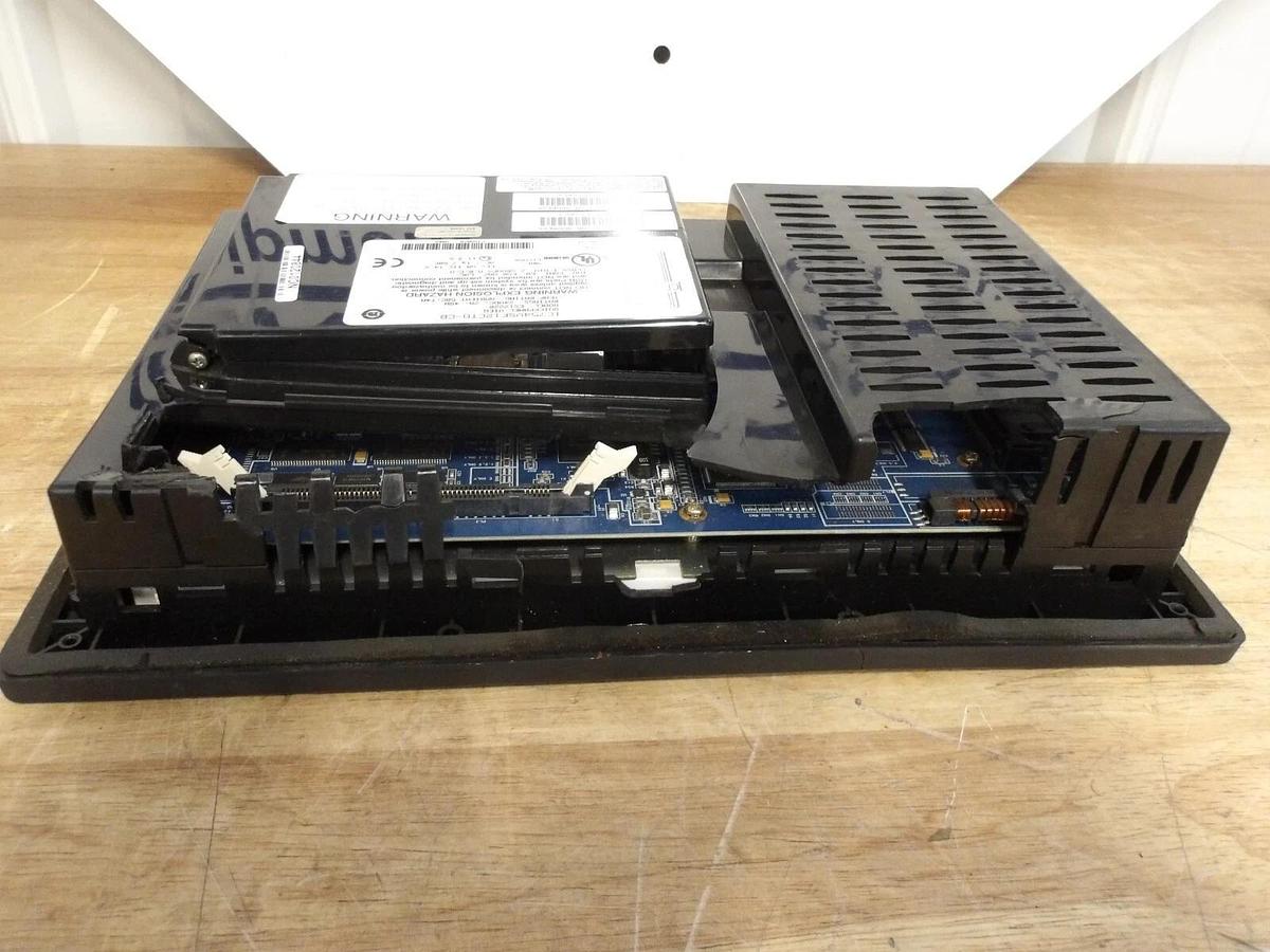 Used GE FANUC IC754VSF 12CTD-CB QUICK PANELVIEW ES1222R, #421239G PARTS ONLY