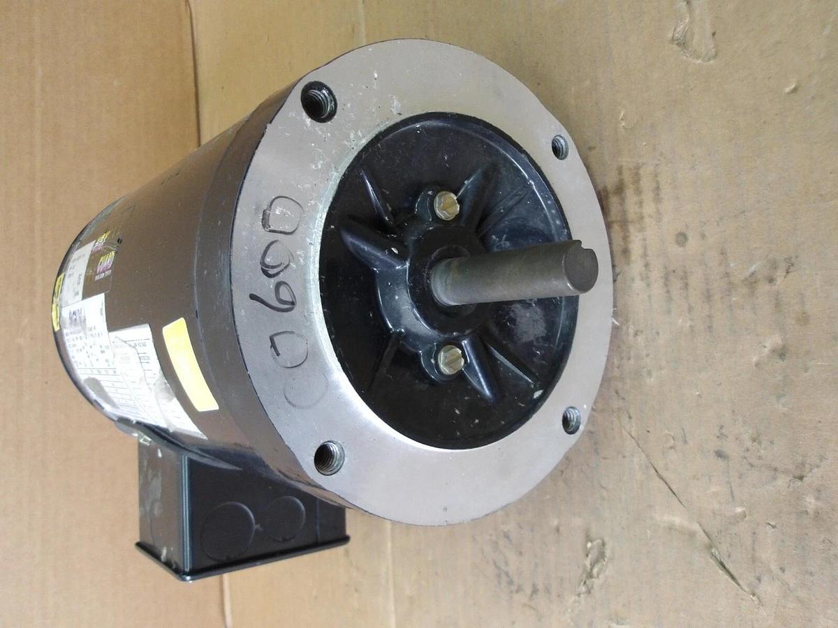 Used GL&V 1 HP MAXGUARD MOTOR, FR 56C, 460-230 V, 1750/3505 RPM, #11141010G NEW