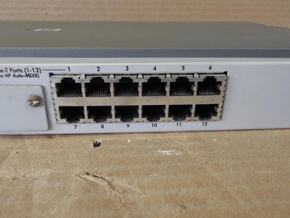 Used HEWLETT PACKARD J4812A PROCURVE SWITCH, #79815G USED