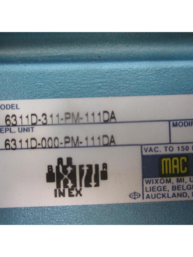 MAC 6311D-311-PM-111DA SOLENOID VALVE