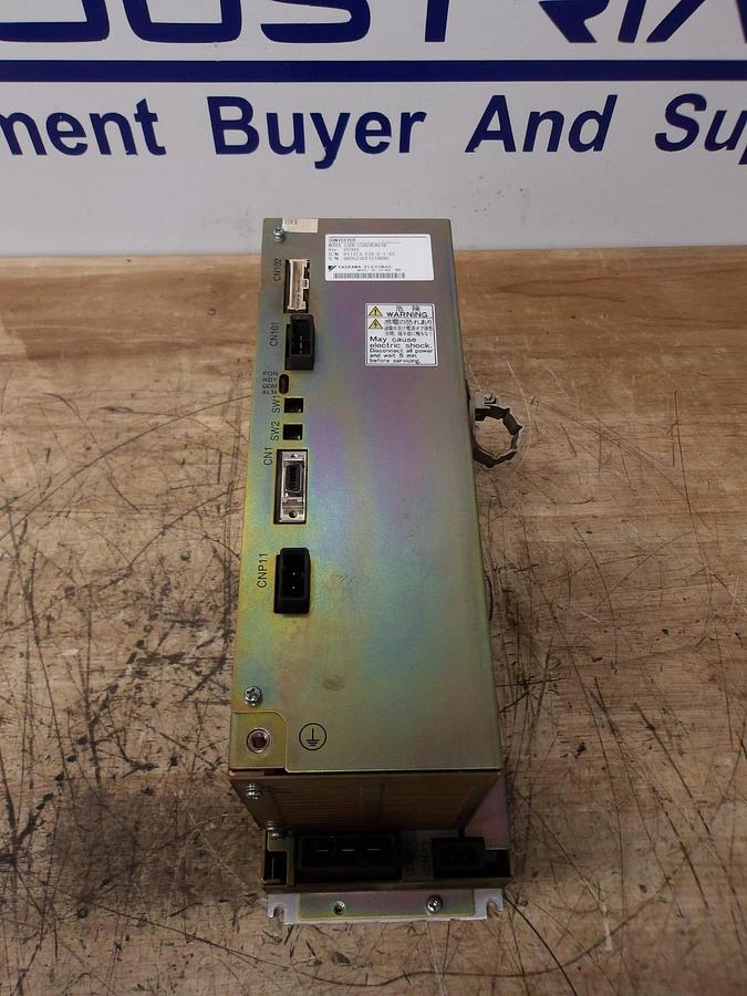 Used YASKAWA SGDR-COA040A01B SERVO PACK CONVERTER, #1161013G USED