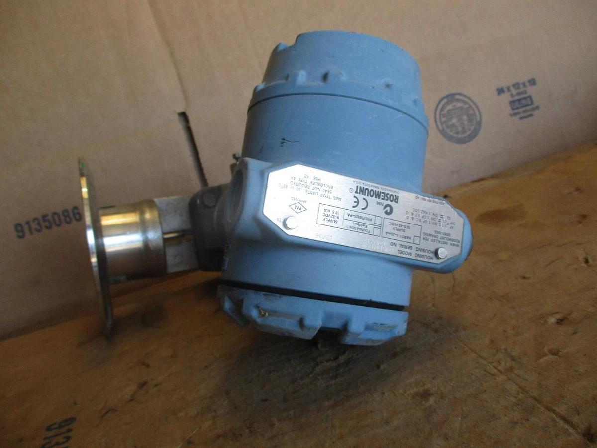 Used ROSEMOUNT 3051 PRESSURE TRANSMITTER, #971245J USED