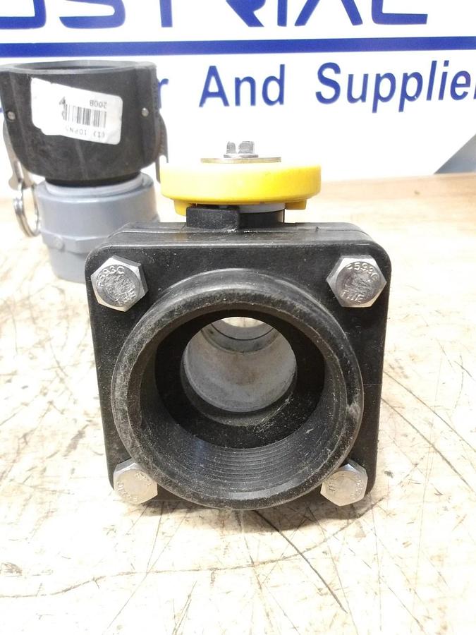 Used BANJO 2" BALL VALVE VSF200, #3161156G NEW