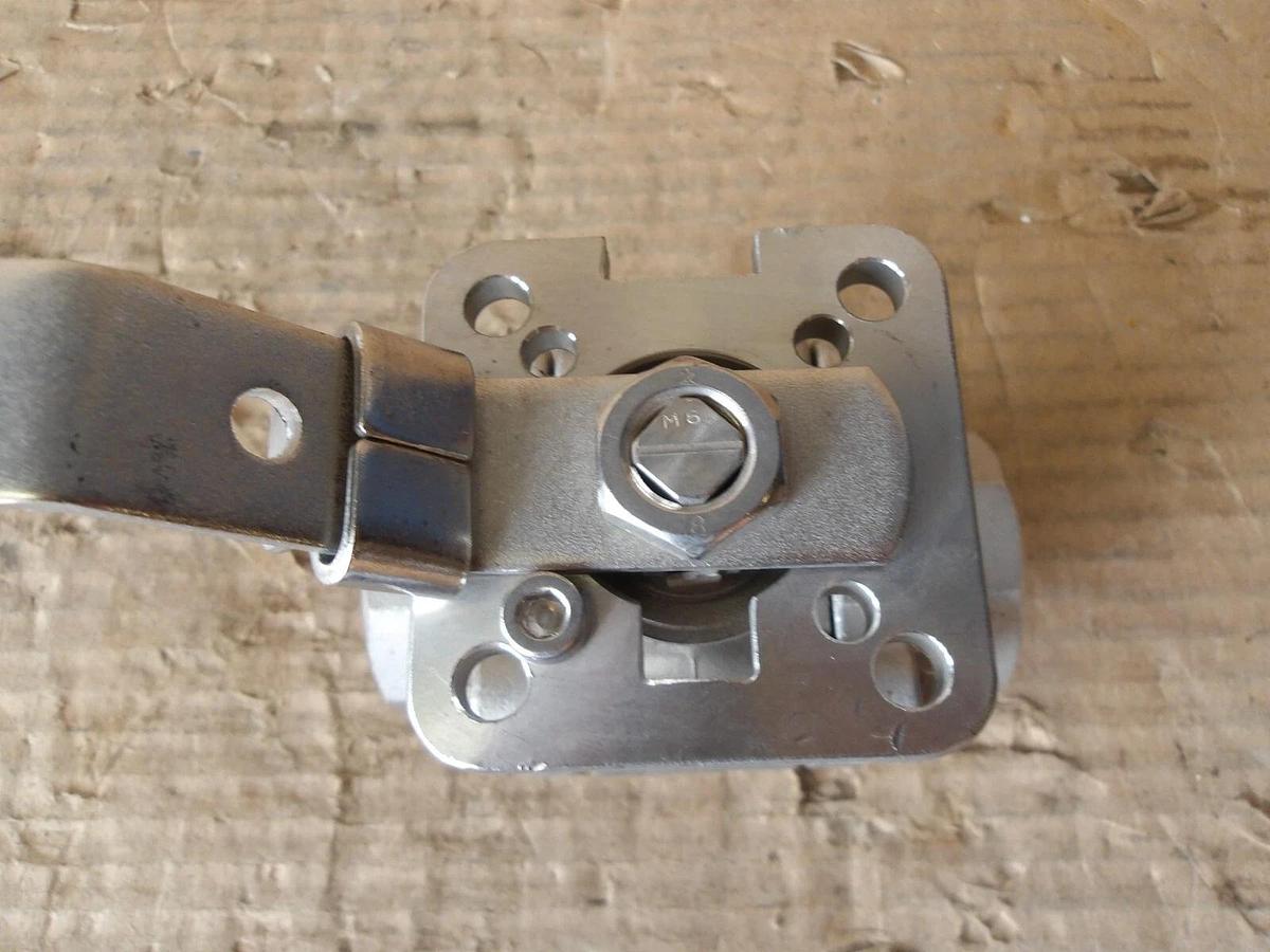 Used AT 800 S/S SPLIT BALL VALVE, #813750G NEW