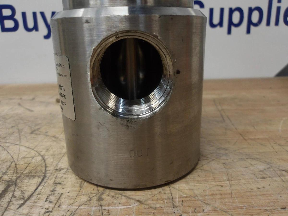 Used STRAVAZ 1" PRESSURE RELIEF VALVE BPS05-10T-N6408, #430826G NEW