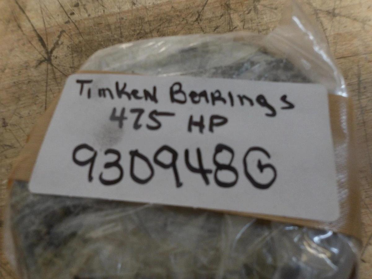 Used TIMKEN 475HP SINGLE ROLL TAPER ROLLER BEARING (LOT OF 2) #930948G NEW