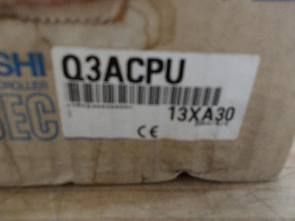 MITSUBISHI Q3ACPU MELSEC CPU MODULE, #310235G NIB