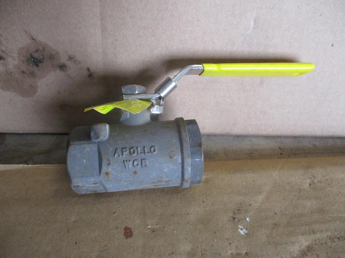 Used APOLLO 1" STEEL BALL VALVE, #681041J NEW