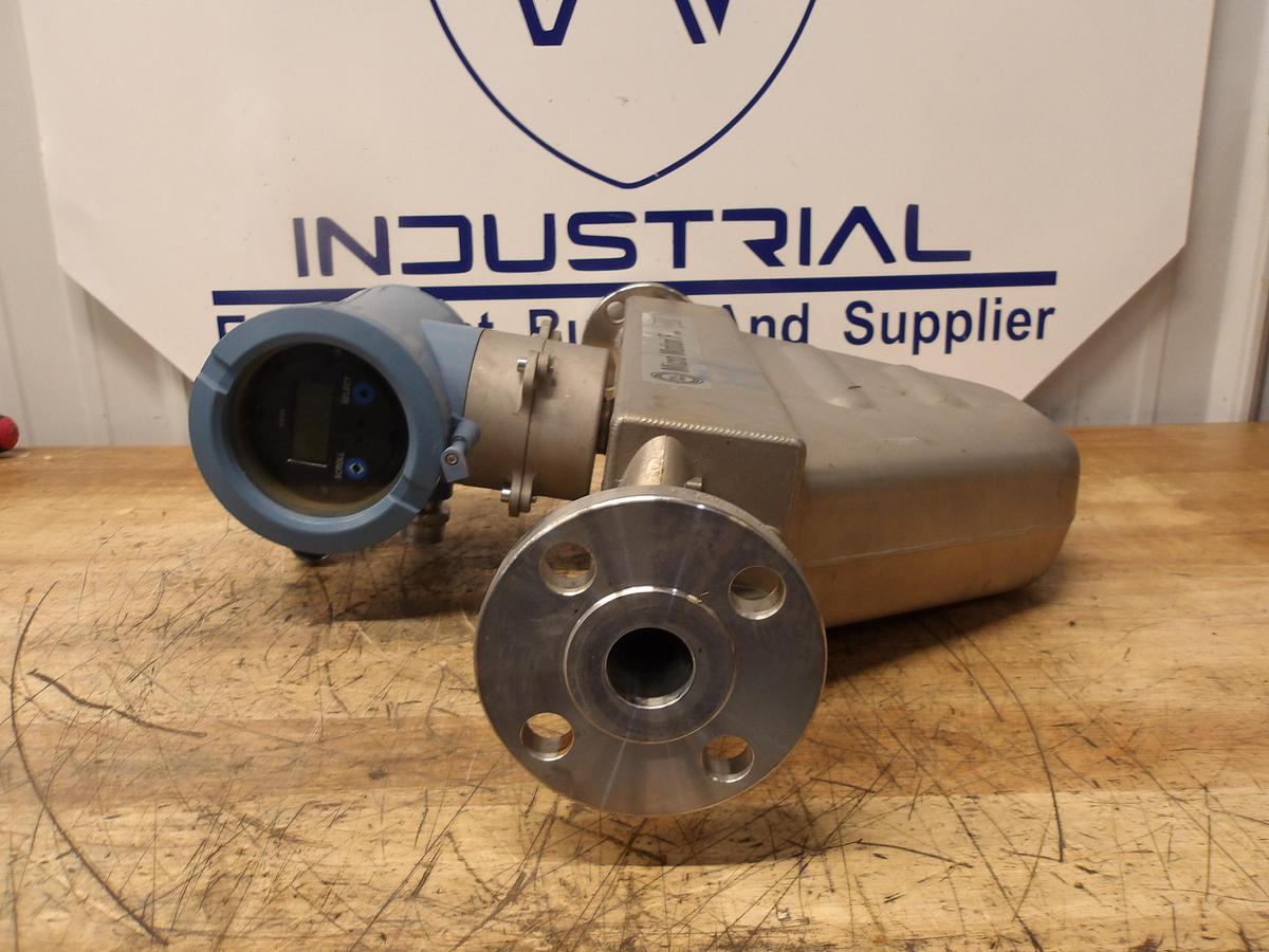 Used MICROMOTION F SERIES 1" MASS FLOW METER