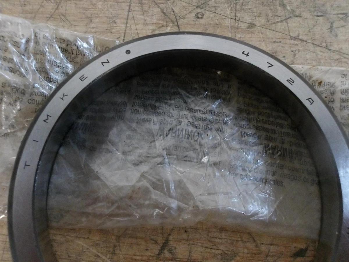 Used TIMKEN 475HP SINGLE ROLL TAPER ROLLER BEARING (LOT OF 2) #930948G NEW