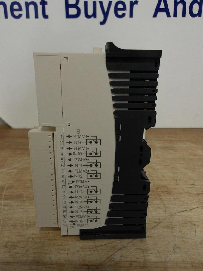 SCHNEIDER MODICON STBDD13725KS 16PT INPUT MODULE (LOT OF 4) #319951G NIB