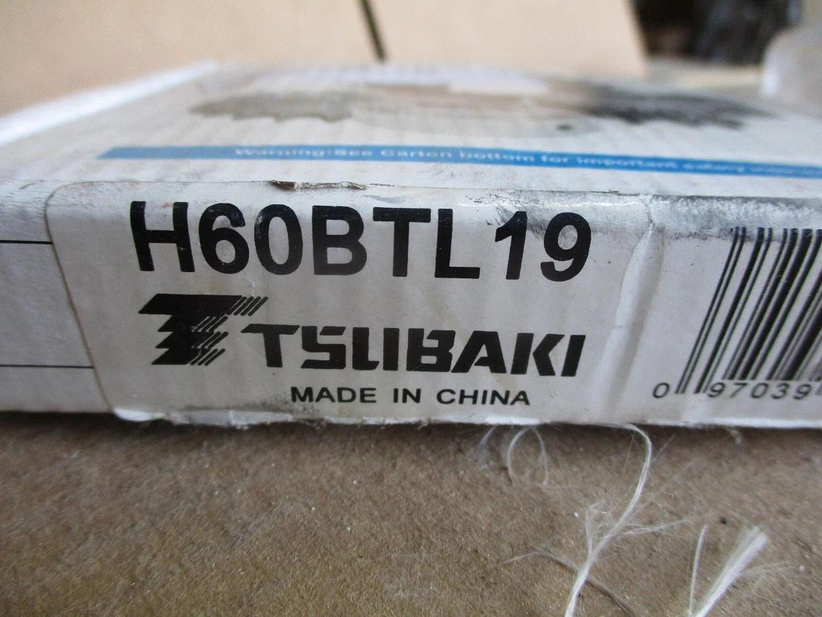 TSUBAKI H60BTL19 ROLLER CHAIN SPROCKET, #416637J NIB