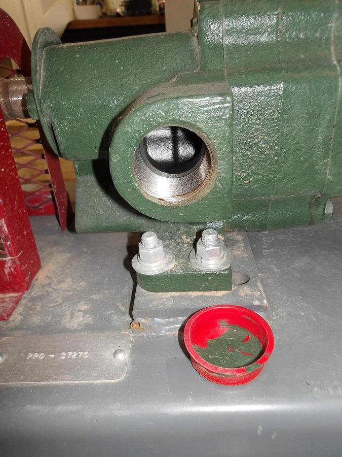 Used ROPER 1-1/2" PUMP W/ 5 HP MOTOR, 1-AM16, #11101046GJW NEW
