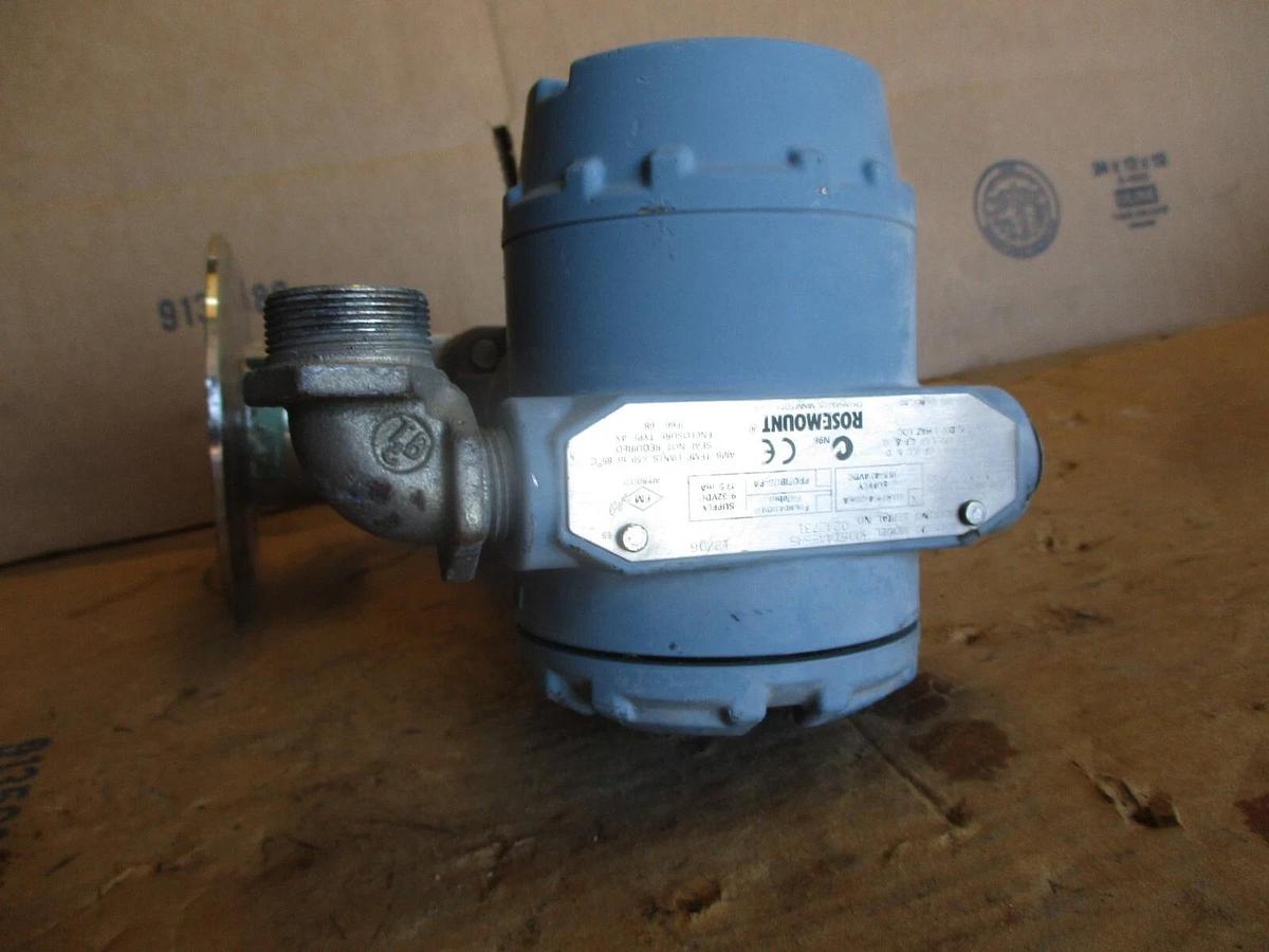 Used ROSEMOUNT 3051 PRESSURE TRANSMITTER, #971200J USED