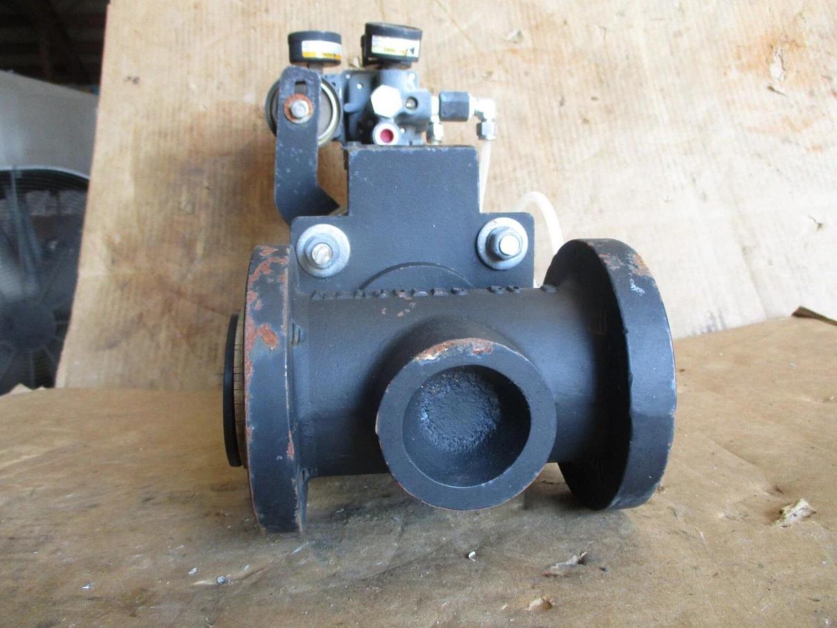 Used HERCULES 1" STELL (PINCH?) VALVE, #917256J NEW (WEATHERED)