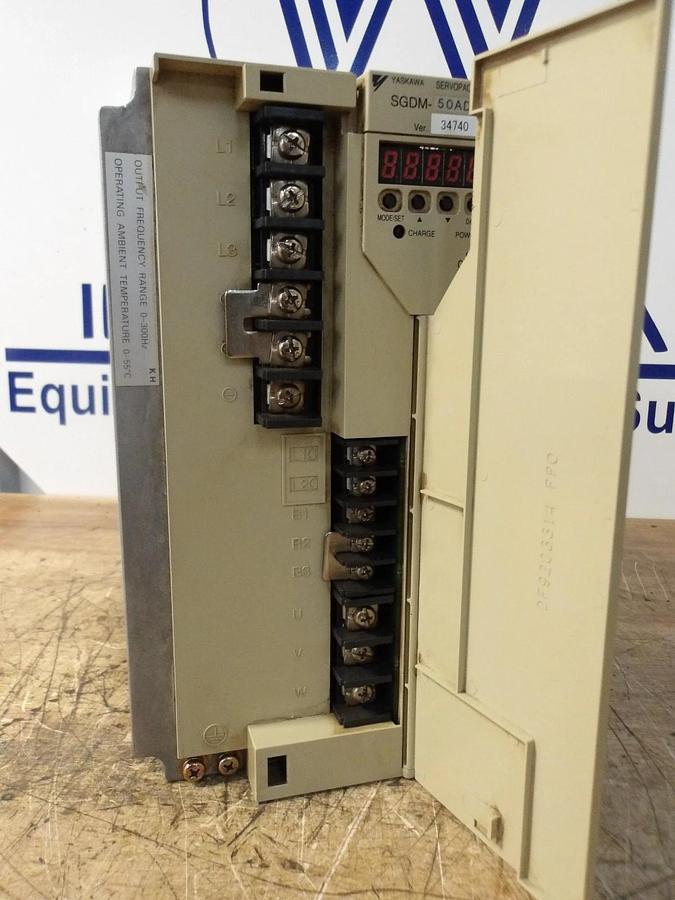 Used YASKAWA SGDM-50ADA SERVO PACK, #1222147G USED