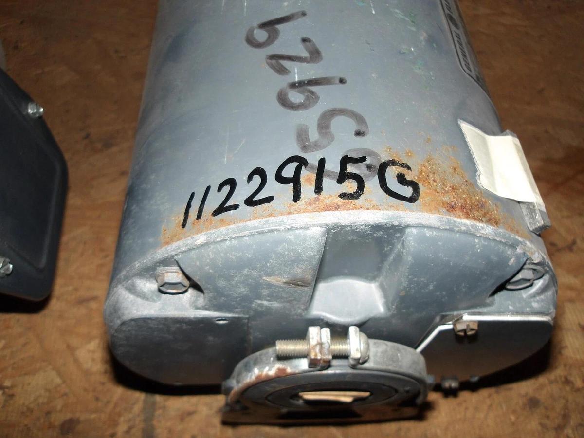 Used GENERAL ELECTRIC 1/4 HP AC MOTOR, FR 56, 1140 RPM, 115 V, PH 1, #1122915G NEW