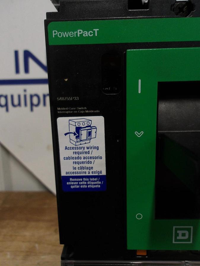 SCHNEIDER SQUARE D POWERPACT LL600 BREAKER, 600 A, #813920G NIB