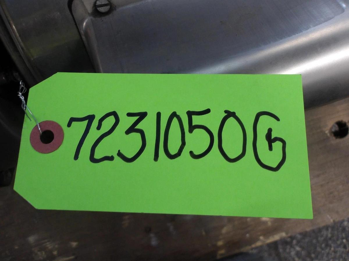 Used LOWARA - GOULDS 1-1/2" X 1" PUMP W/ 2/1.6 HP MOTOR, #7231050G NEW