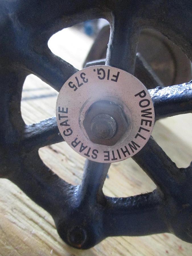 Used POWELL BRONZE 2" WHITE STAR GATE VALVE, #117213J NEW