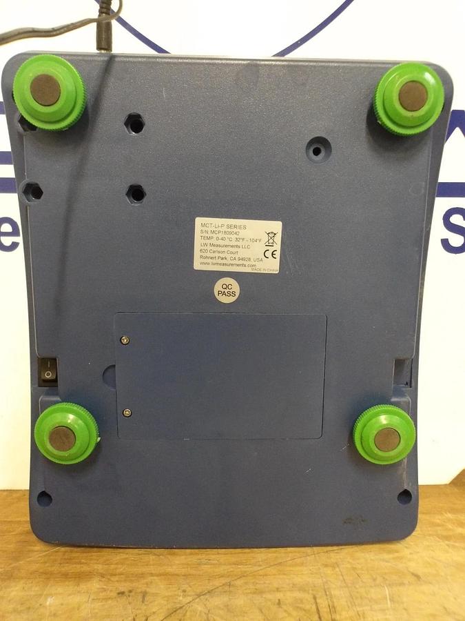 Used TREE COUNTING SCALE MCT-Li PLUS SERIES, 12 V, 0-33 LBS, #8121021G USED