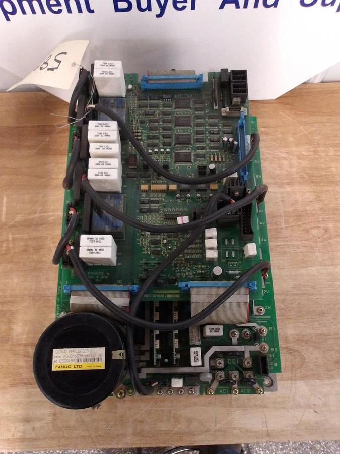 Used FANUC A06B-6076-H001 SERVO AMPLIFIER, #3211141G PARTS ONLY