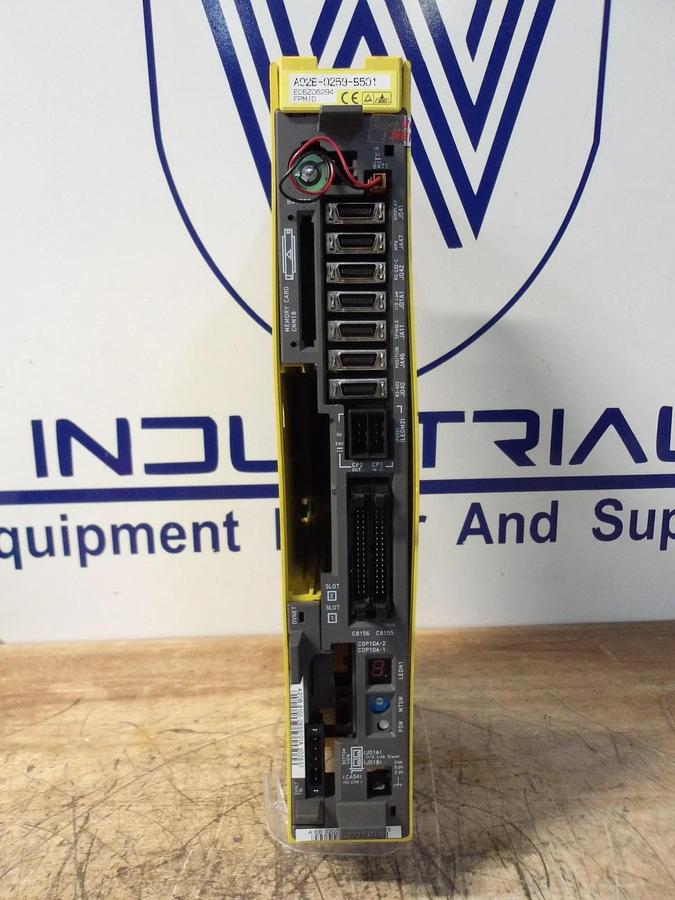 Used FANUC A16B-3200 CPU MODULE & BASE, #55848G REMANUFACTURED