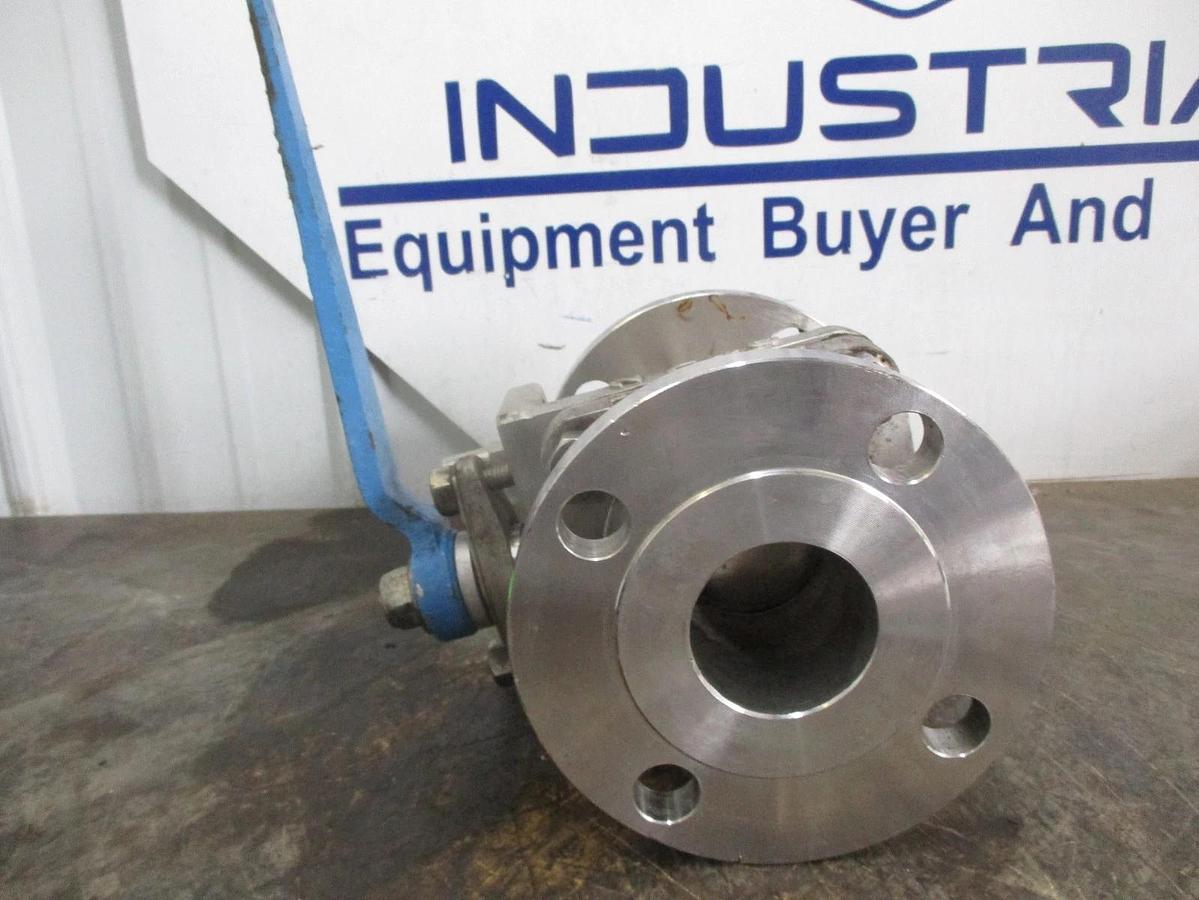 Used VELAN 2" STAINLESS BALL VALVE, #35249J NEW