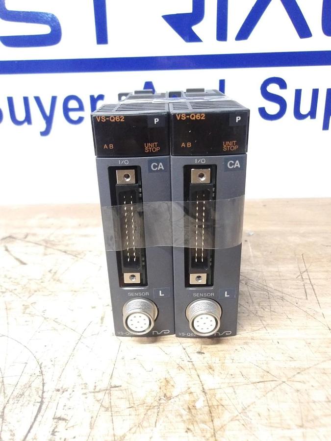 Used NSD / MITSUBISHI Q62P-L HIGH SPEED COUNTER MODULE (LOT OF 2) #23215G USED