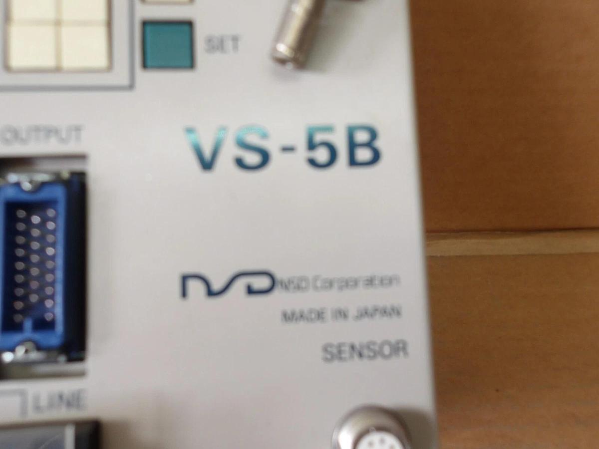 Used NSD CORP. VS-5B-UNNP-1-1.0 SERVO DRIVE CONTROLLER, #1181210G USED