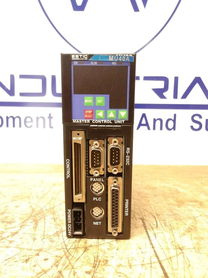 Used ESTIC ENRZ-MU40A MASTER CONTROL UNIT, #15256G USED