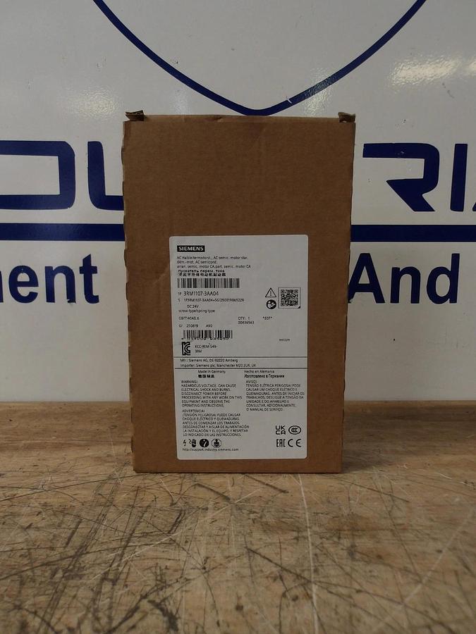 SIEMENS SIRIUS 3RM1107-3AA04 SEMICONDUCTOR MOTOR STARTER, #58257G NIB