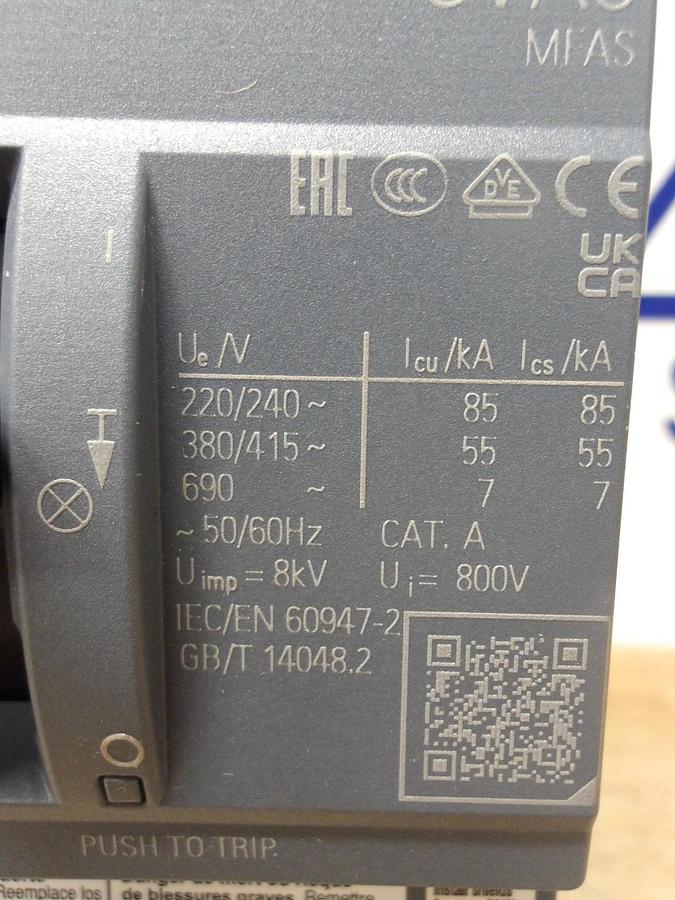 SIEMENS 150 AMP BREAKER 600 V, #714206G NIB