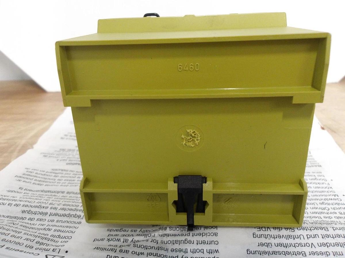 Used PILZ PN0Z X9 100-120VAC-24VDC SAFETY RELAY, #417232G NEW