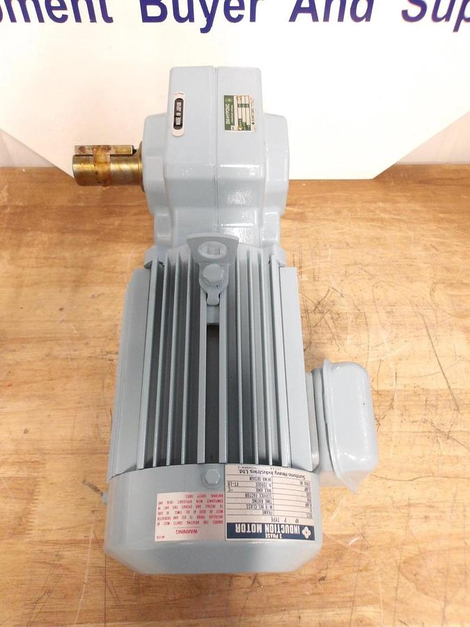 Used SUMITOMO SM-HYPONIC TC-5 GEARMOTOR 4 HP, RATIO 50:1, #78147G NEW