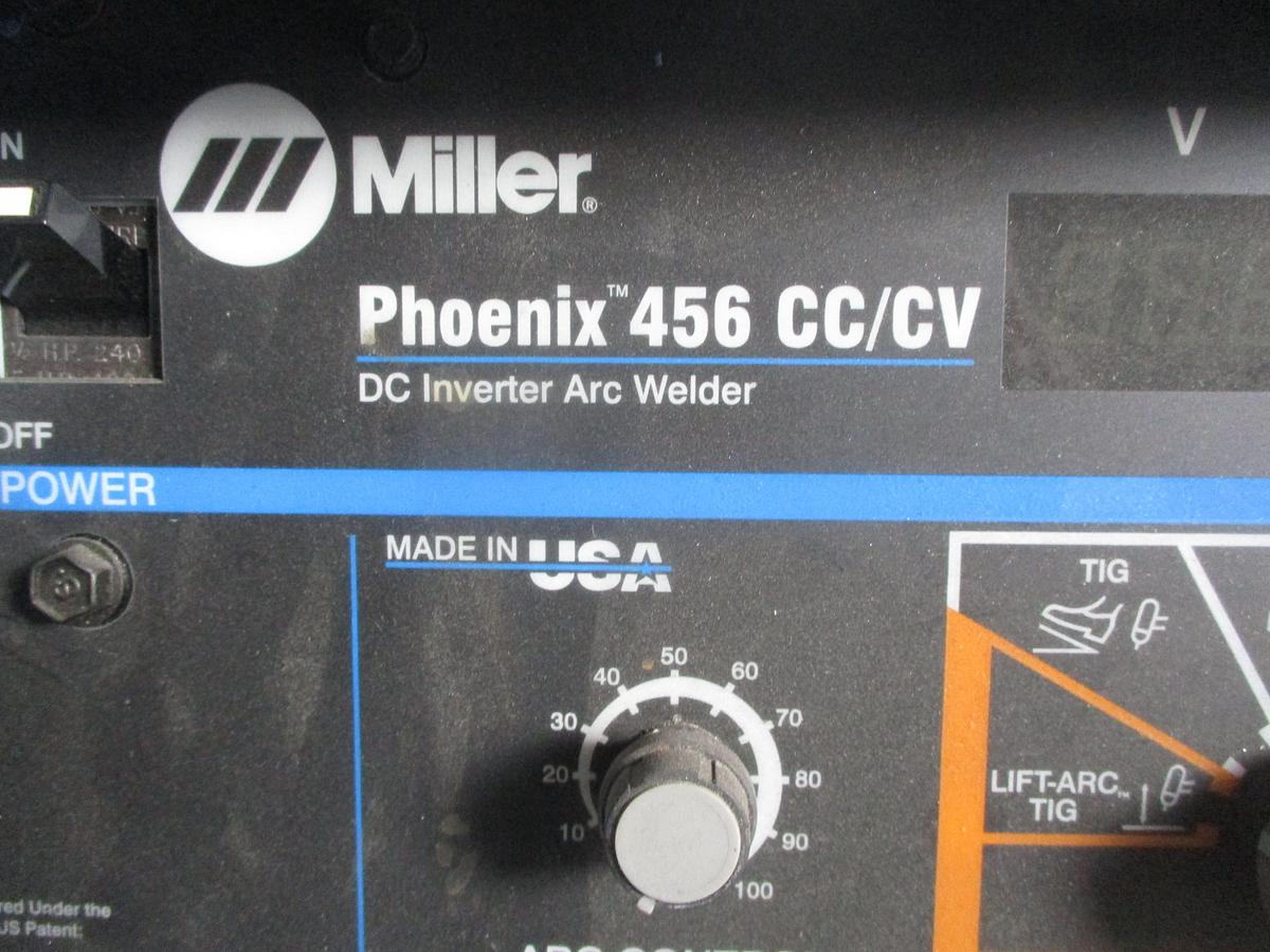 Used MILLER PHOENIX 456 CC/CV DC INVERTER ARC WELDER