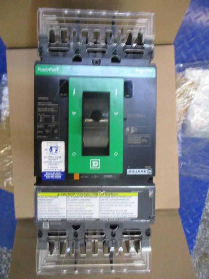 SQUARE D 600 AMP POWERPACT MOLDED CASE SWITCH, #114856J NIB