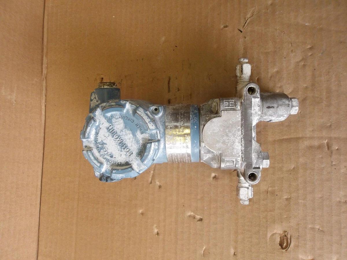 Used ROSEMOUNT PRESSURE TRANSMITTER, #78120G USED