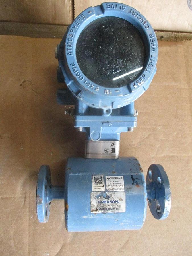 Used ROSEMOUNT 8705T MAGNETIC 1/2" FLOWTUBE, #491022J PARTS ONLY