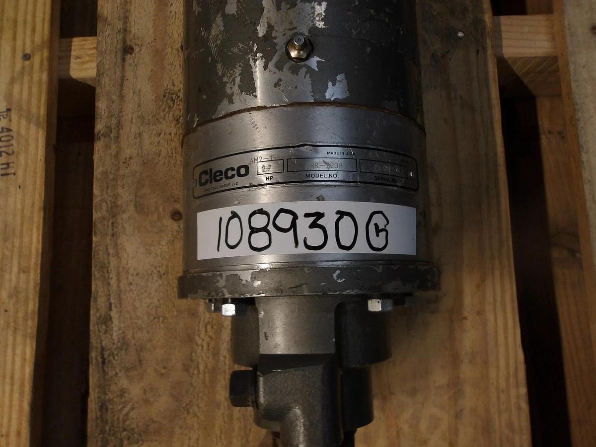 Used CLECO AXIAL A8R-2209 PISTON AIR MOTOR, 2.7 HP, #108930G NEW (WEATHERED)