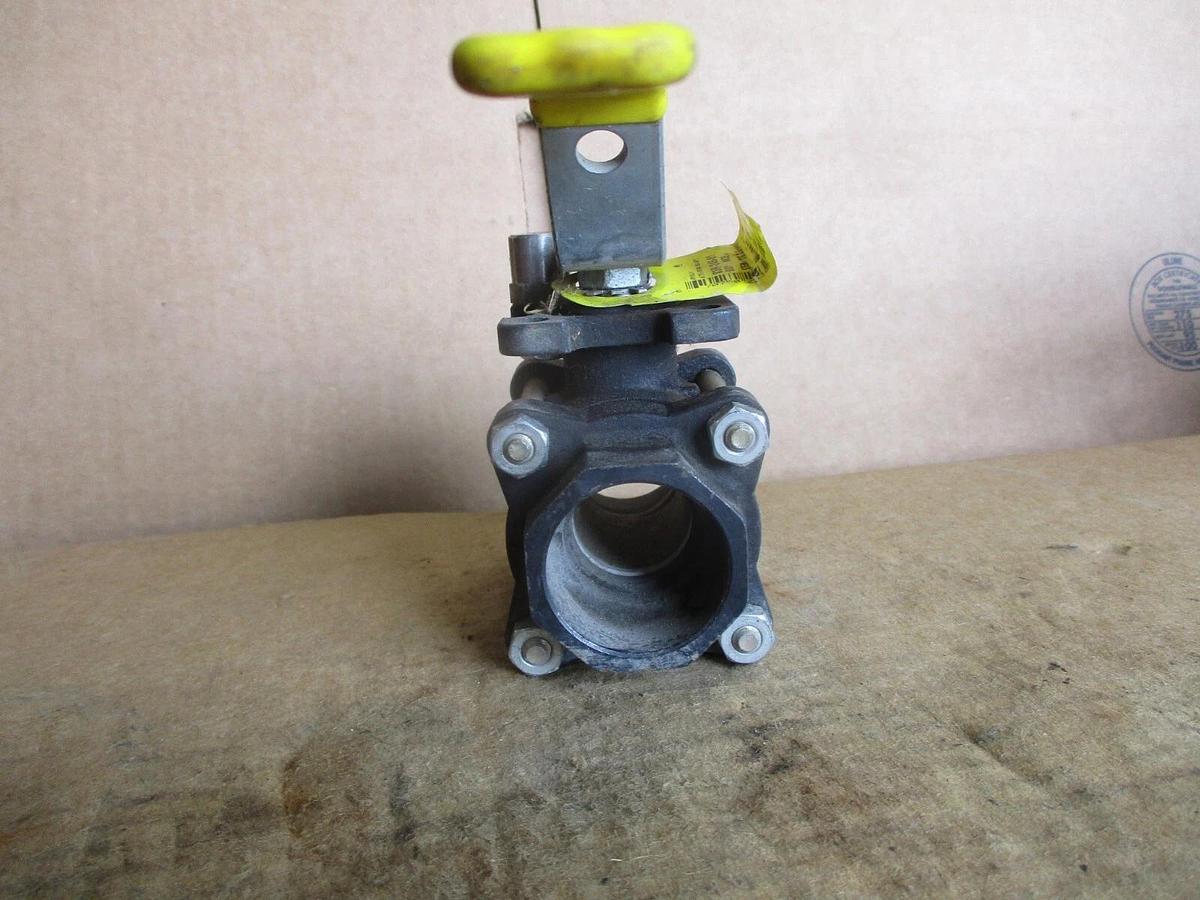 Used APOLLO 1" STEEL BALL VALVE(SOCKET WELD), #416132J NEW