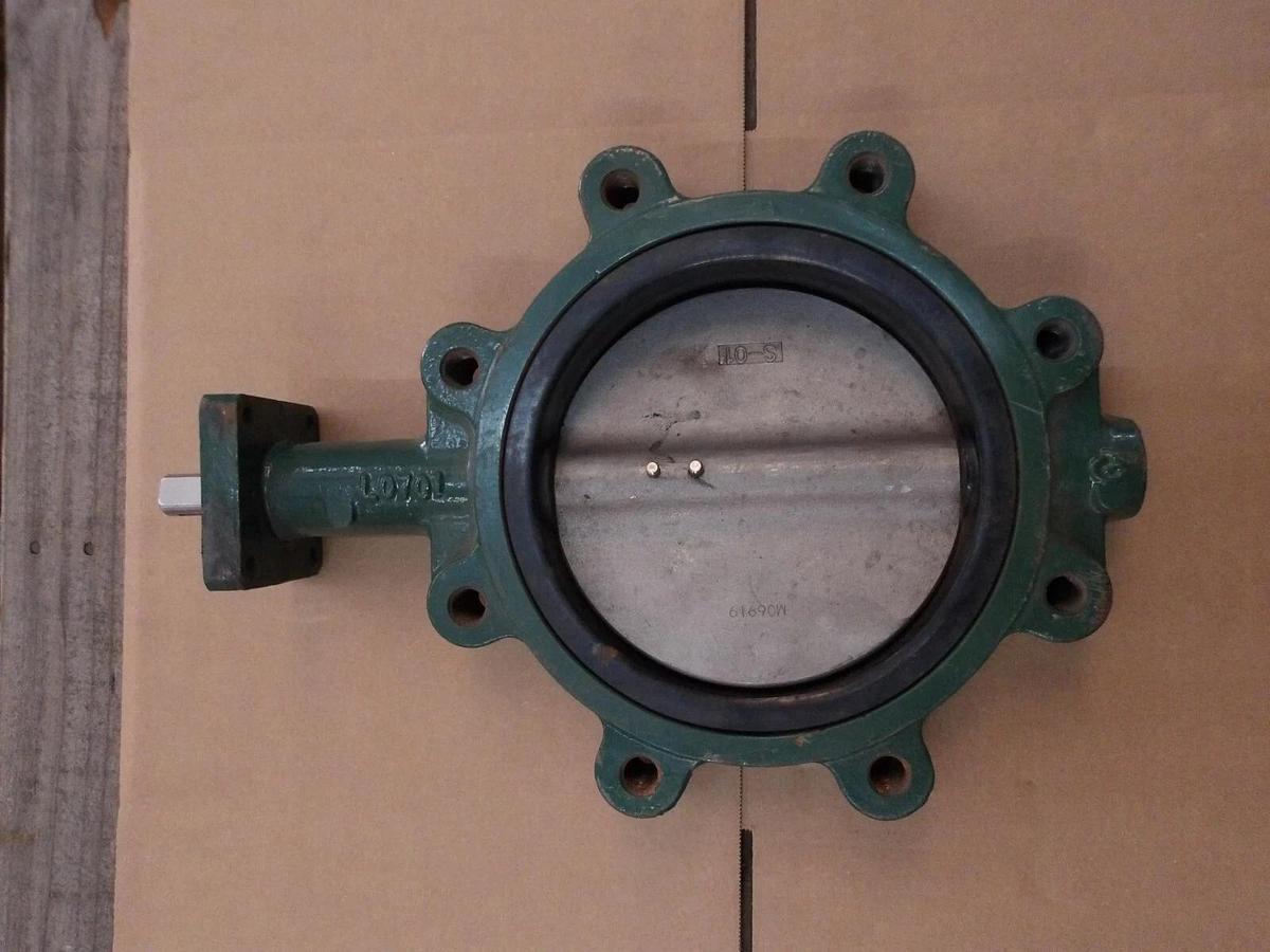 Used CENTERLINE 8" BUTTERFLY VALVE, 200 SERIES (NO HANDLE) #115248G NEW