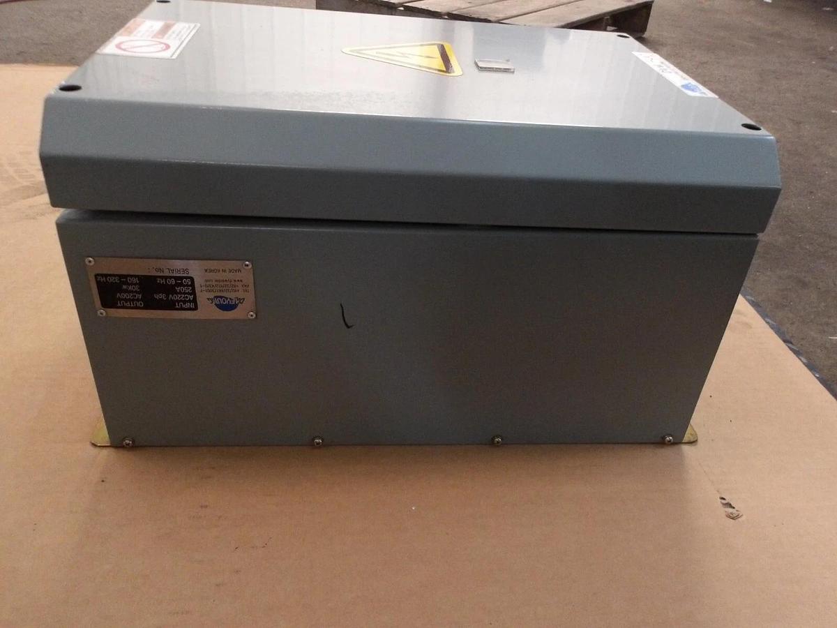 Used DAE YOUNG DVW-LV1 ULTRASONIC WELDER POWER SUPPLY 220 V, 250 A, #66850G USED