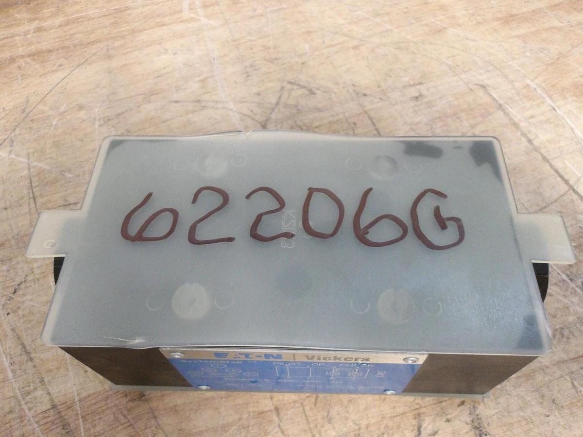 Used EATON VICKERS DCMPC-5-ABK-BAK-30 HYDRAULIC BLOCK, #62206G NEW